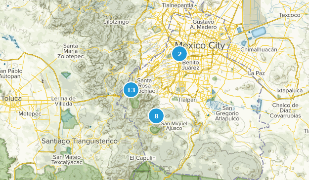 Mexiko-Stadt, Mexiko Map