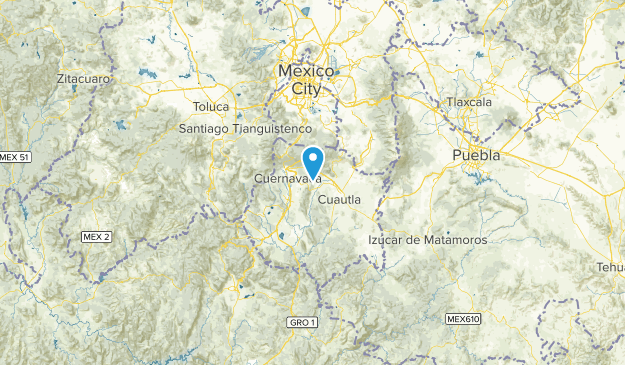 Morelos, Mexiko Map