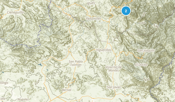 Querл╘taro, Mexico Map