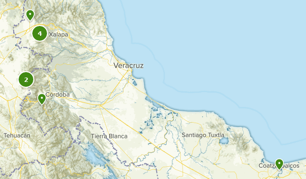Veracruz, Mexico Map