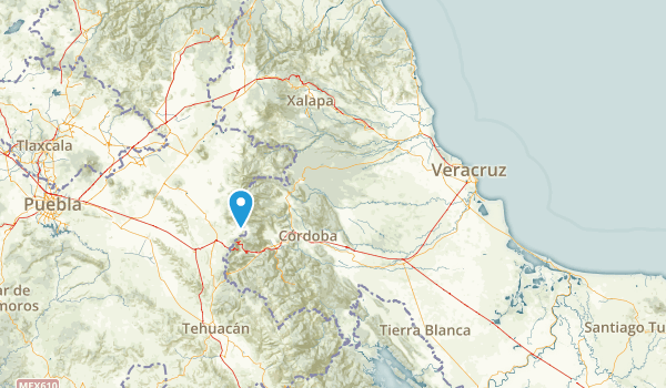 Veracruz de Ignacio de la Llave, Mexico Map