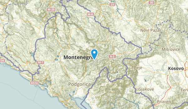 Kolašin, Montenegro Map