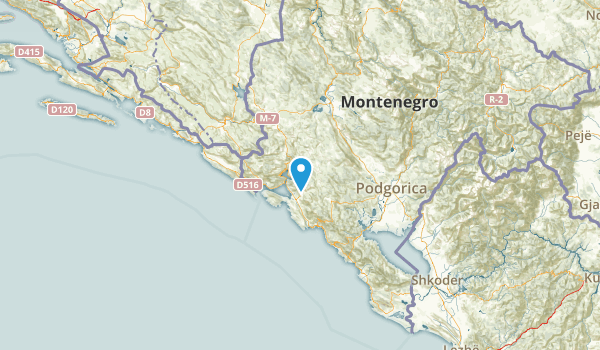 Kotor, Montenegro Map