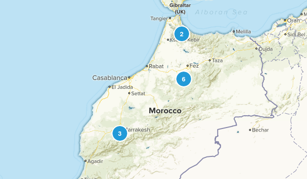 Marrakech - Tensift - Al Haouz, Morocco Map