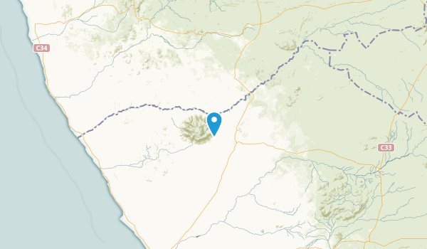 Erongo, Namibia Map