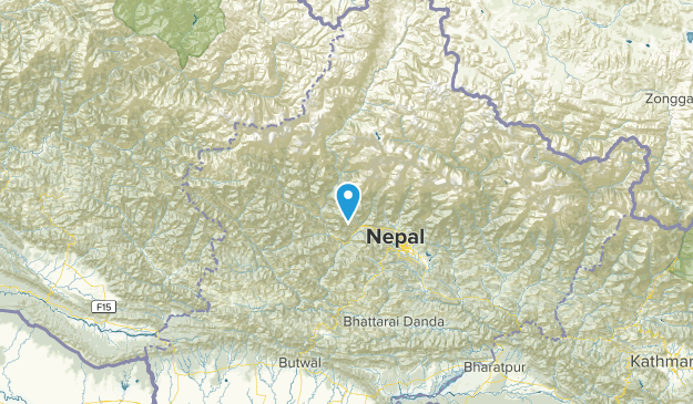 Dhawalagiri, Nepal Map