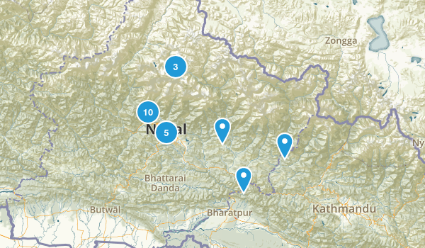 Gandaki, Nepal Map