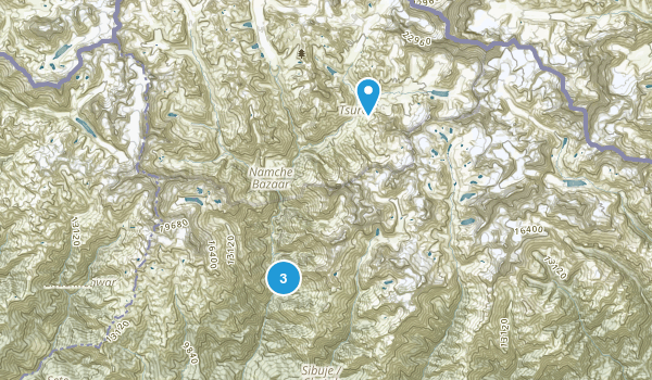 Sagarmatha, Nepal Map