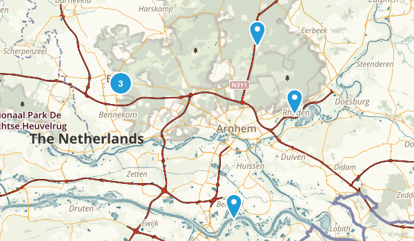 Gelderland, Netherlands Map