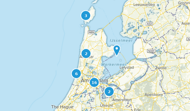 Noord-Holland, Netherlands Map
