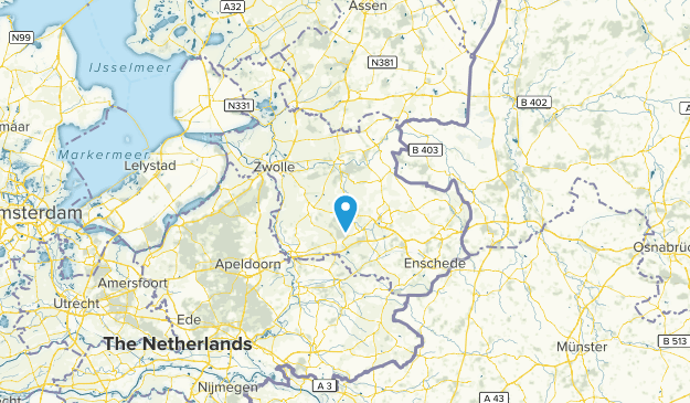 Overijssel, Netherlands Map