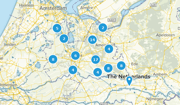 Utrecht, Netherlands Map