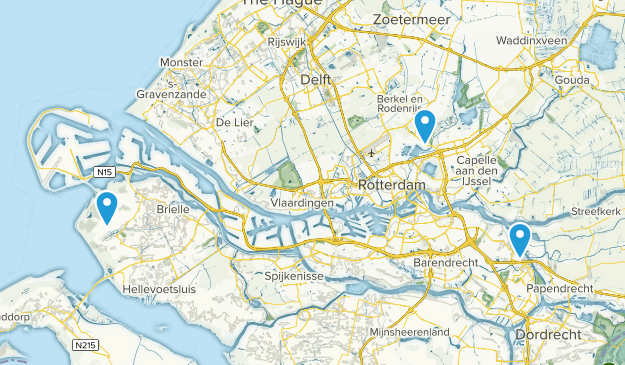 Zuid-Holland, Netherlands Map