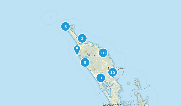 Northland, Neuseeland Map