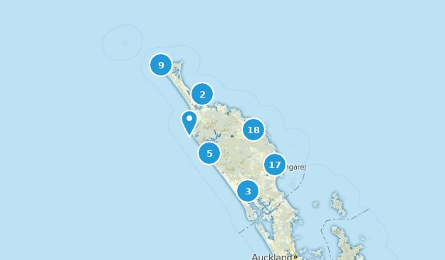 Northland, Neuseeland Map