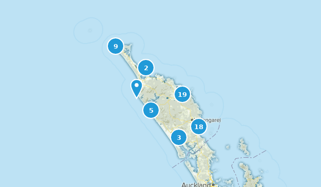 Northland, New Zealand Map
