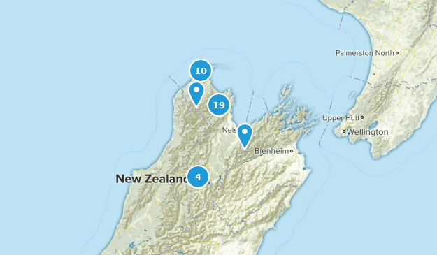 Tasman, New Zealand Map