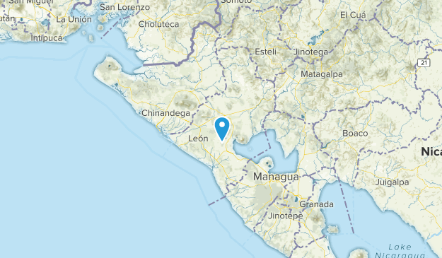 León, Nicaragua Map