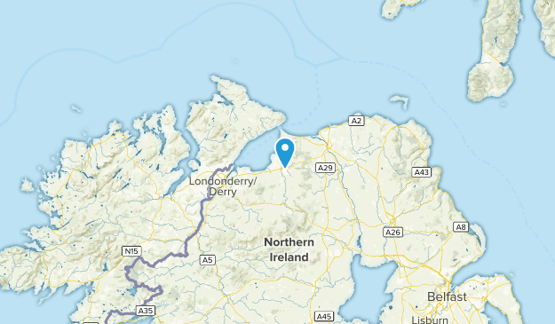 Limavady, Northern Ireland Map