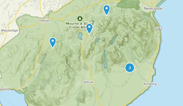 Newry and Mourne, Northern Ireland Map