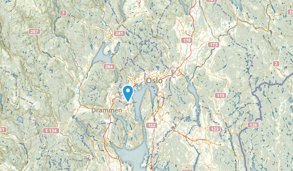 Akershus, Norway Map