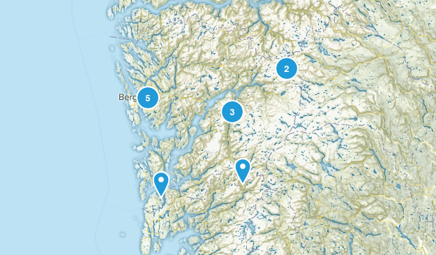 Hordaland, Norway Map