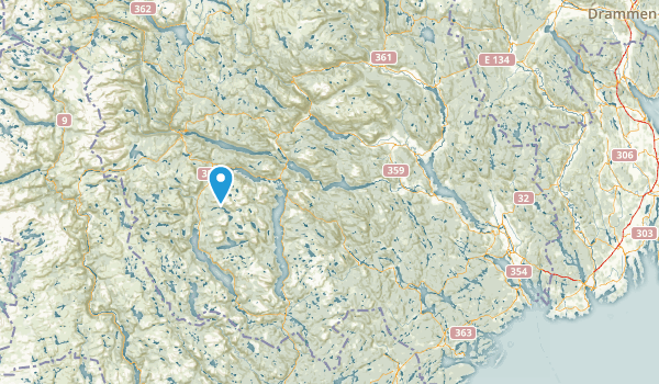 Telemark, Norway Map