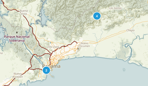 Panama, Panama Map