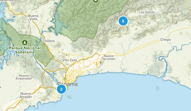 Panama, Panama Map