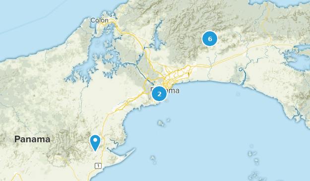 Panama City, Panama Map