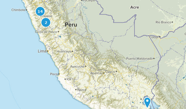 Ancash, Peru Map
