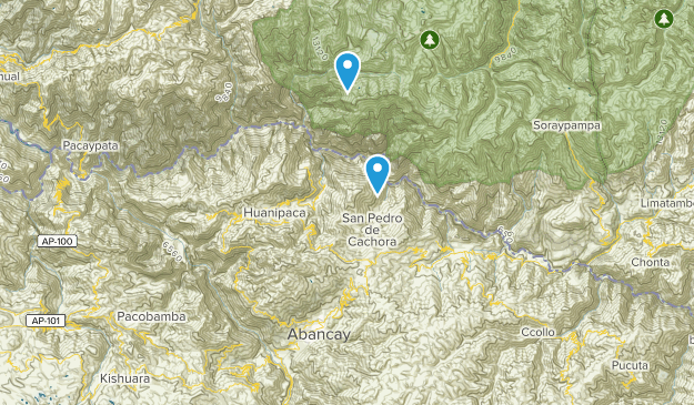 Apurímac, Peru Map