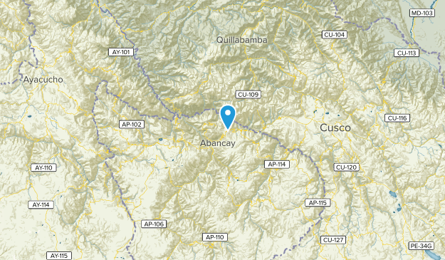Apurímac, Peru Map
