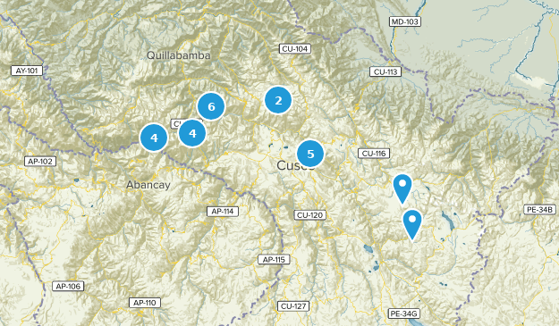 Cusco, Peru Map