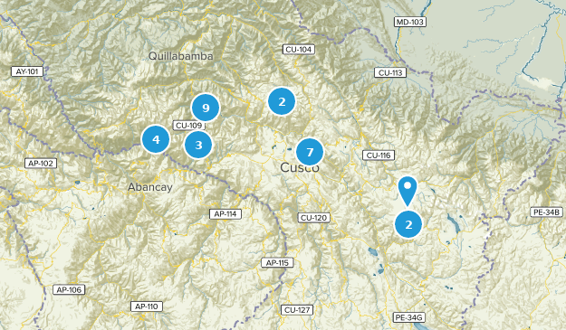 Cusco, Peru Map