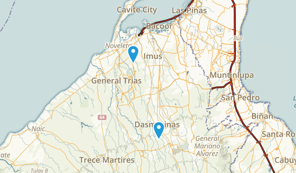Cavite, Philippines Map