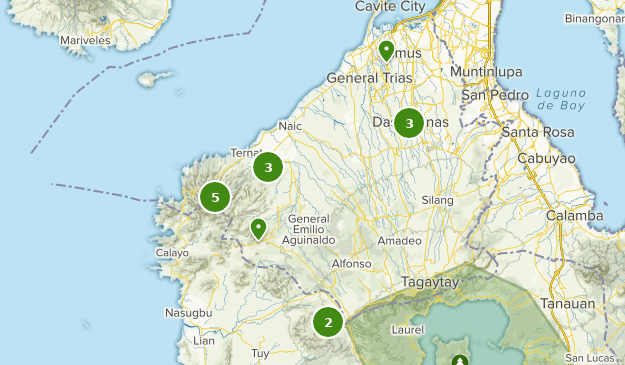Cavite, Philippines Map