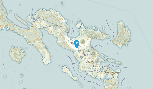 Naga, Philippines Map