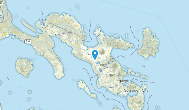 Naga, Philippines Map