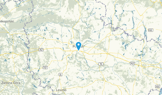 Wielkopolskie, Poland Map