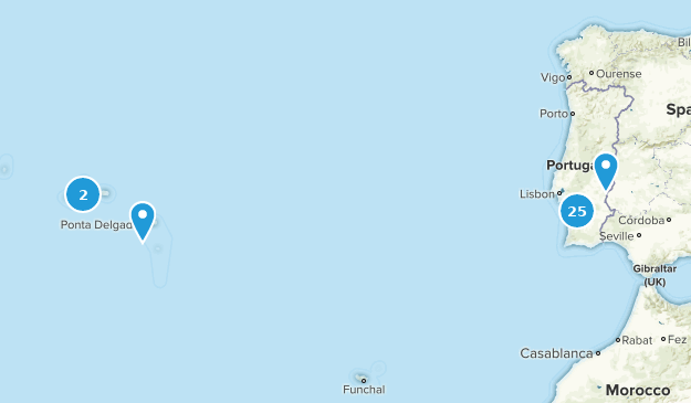 Alentejo, Portugal Map