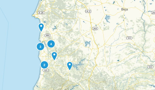 Beja, Portugal Map