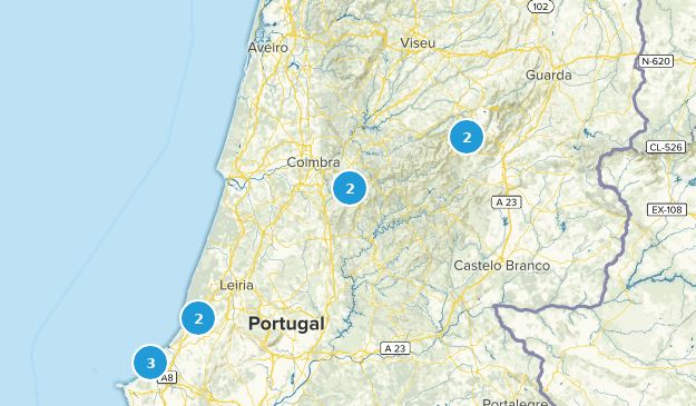 Center Region, Portugal Map