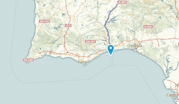 Faro, Portugal Map
