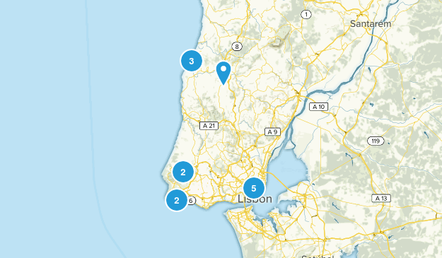 Lisbon, Portugal Map