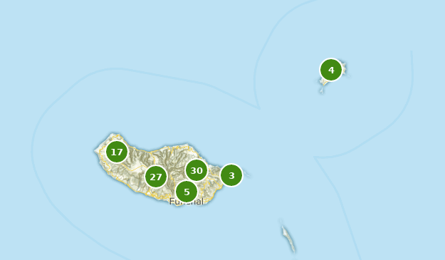 Madeira, Portugal Map