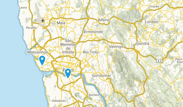 Porto, Portugal Map