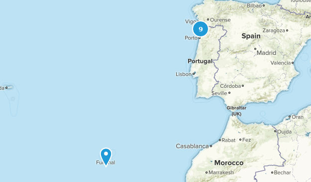 Porto and the North, Portugal Map