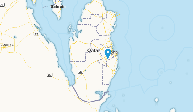 Ar Rayyān, Qatar Map
