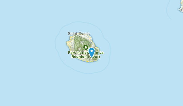La Réunion, Reunion Map
